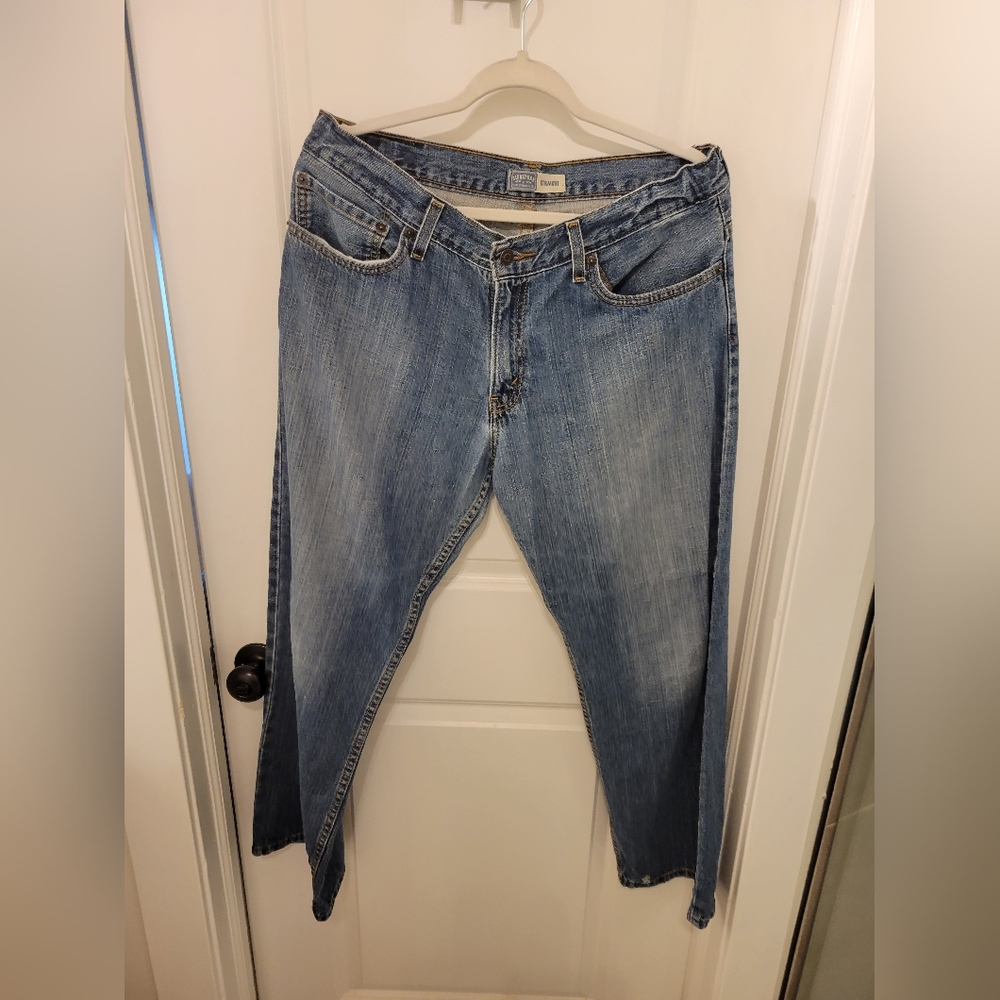 Men's Levi signature straight jeans 34x28